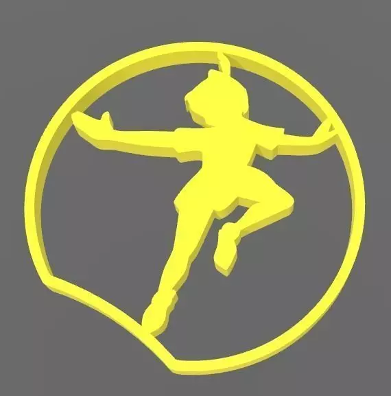 Disney Inspired Mouse Ears - Peter Pan Mouse 3D print model 3D print model_0