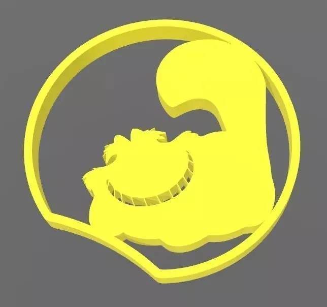 Disney Inspired Mouse Ears - Alice in Wonderland Cheshire Cat 3D print model_0
