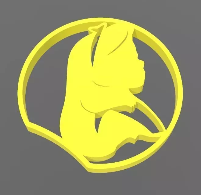 Disney Inspired Mouse Ears - Alice in Wonderland 3d Model 3D print model_0