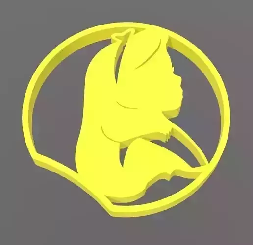 Disney Inspired Mouse Ears - Alice in Wonderland 3d Model