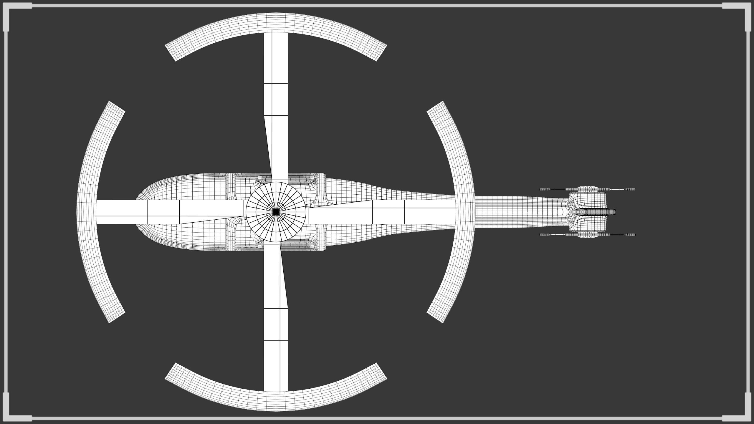 Neon Helicopter - Animated 3D model_5