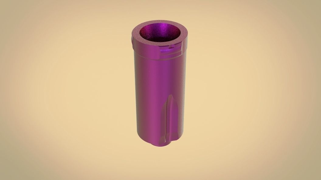 Digital Screw Retained Abutment 3D print model_11