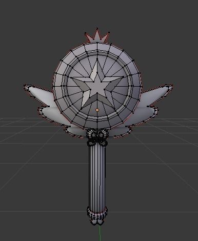 Star Wand Star vs the forces of evil Low-poly 3D model_2