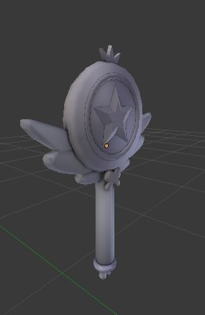 Star Wand Star vs the forces of evil Low-poly 3D model_1
