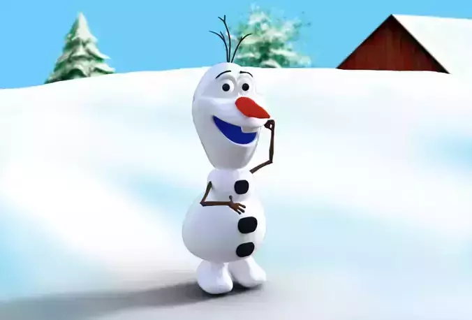 Olaf - Frozen 3D model