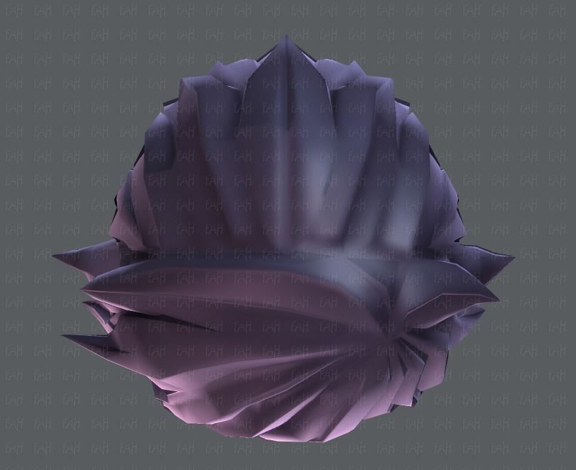 3D Hair style for boy V07 Low-poly 3D model_35