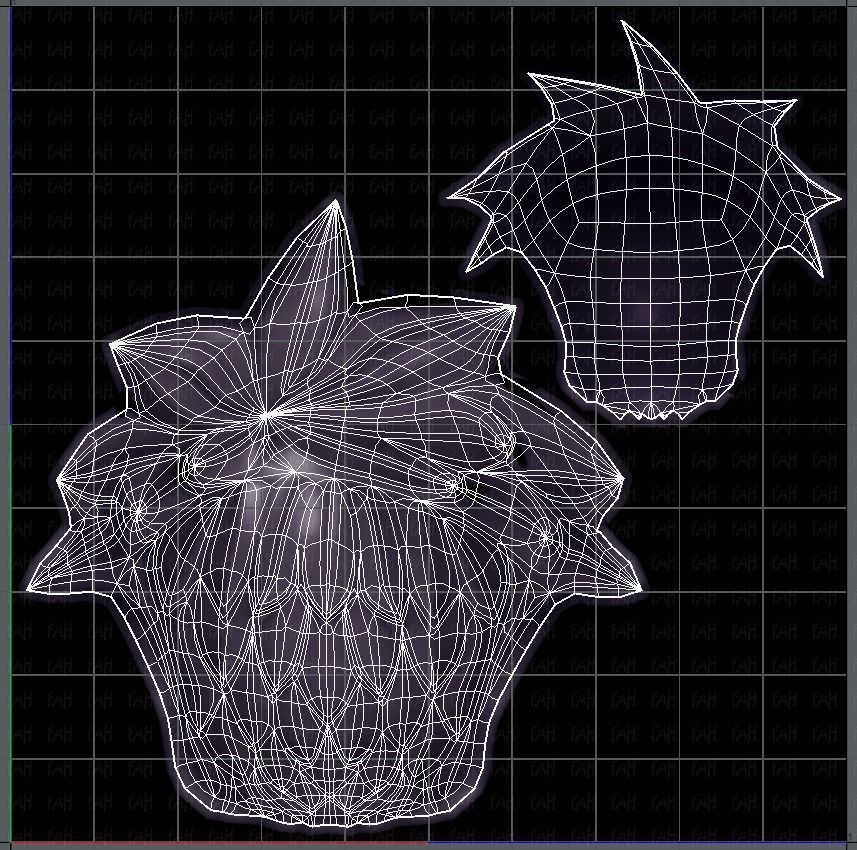 3D Hair style for boy V07 Low-poly 3D model_37