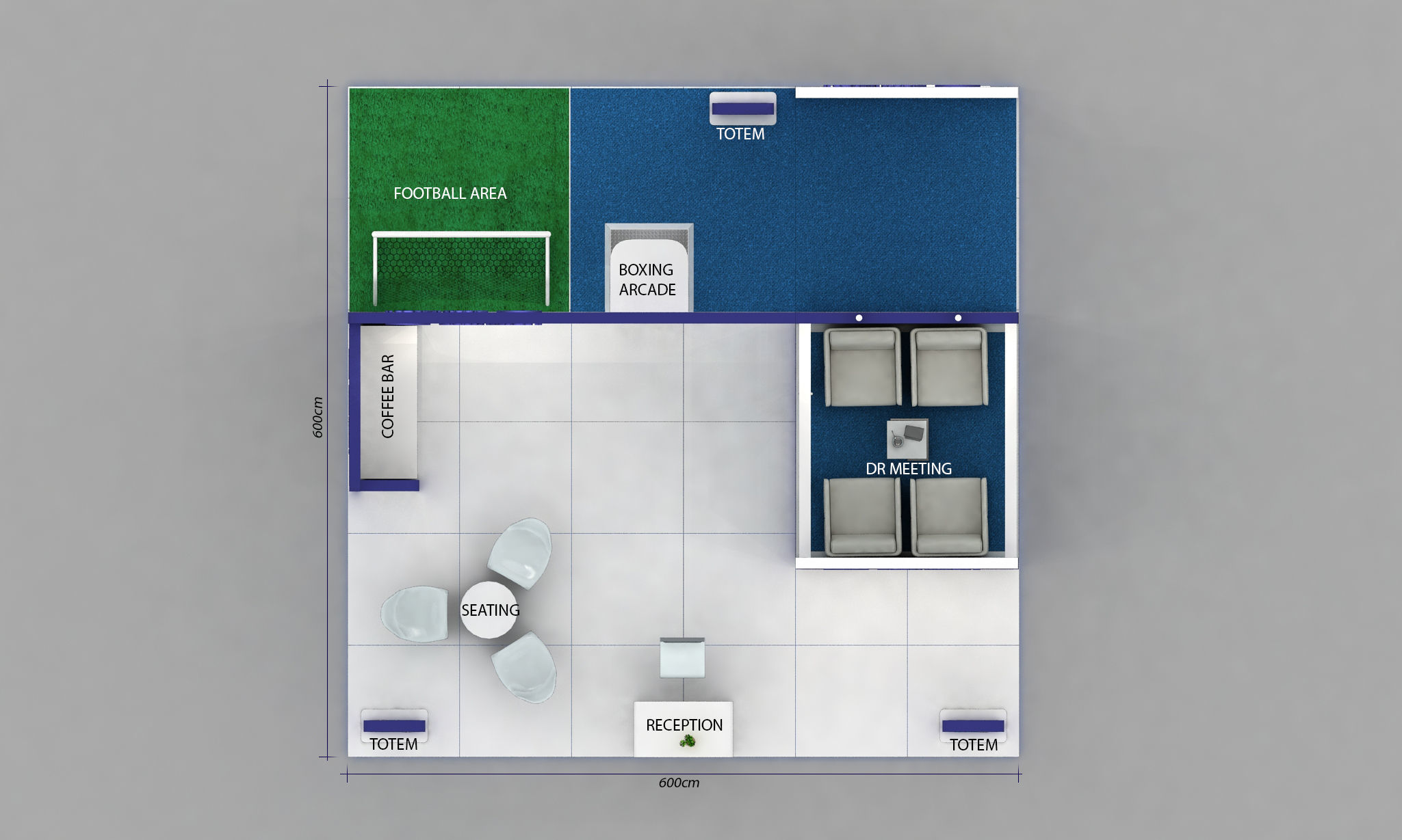 6x6 Meter exhibition stand 3D model_3