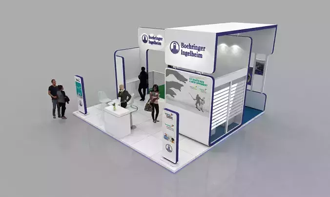 6x6 Meter exhibition stand