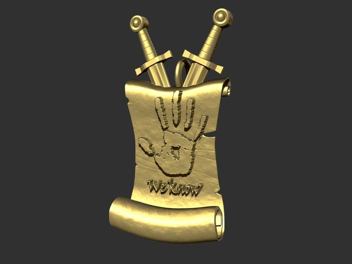 We know 3D print model_5