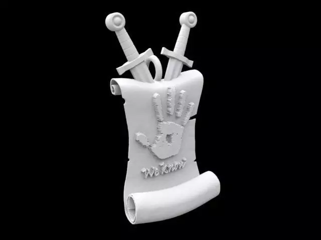 We know 3D print model_0