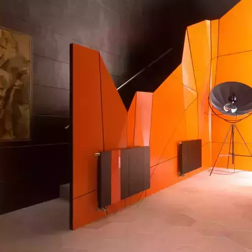 Modern galery interior