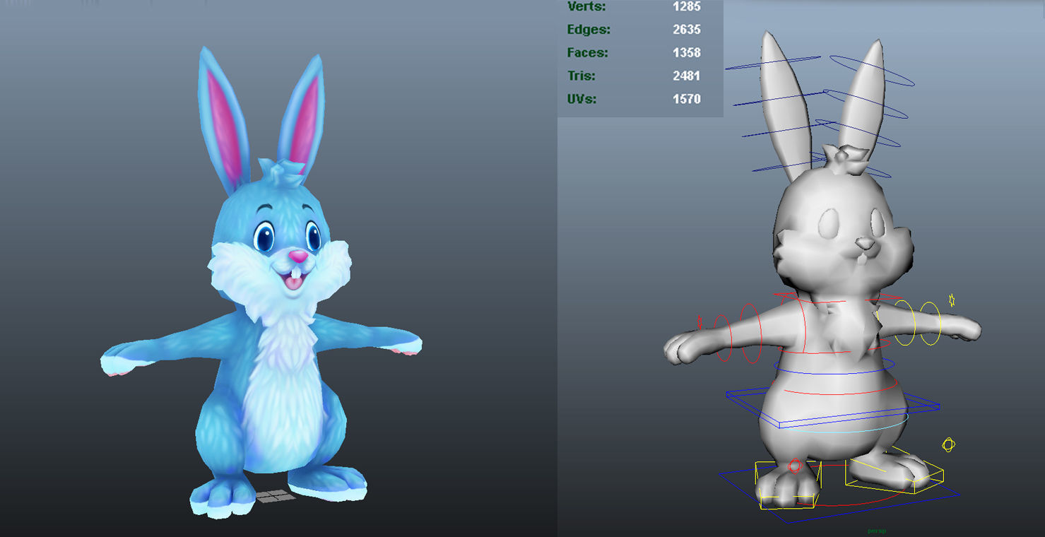 Animal pack v7 Low-poly 3D model_2