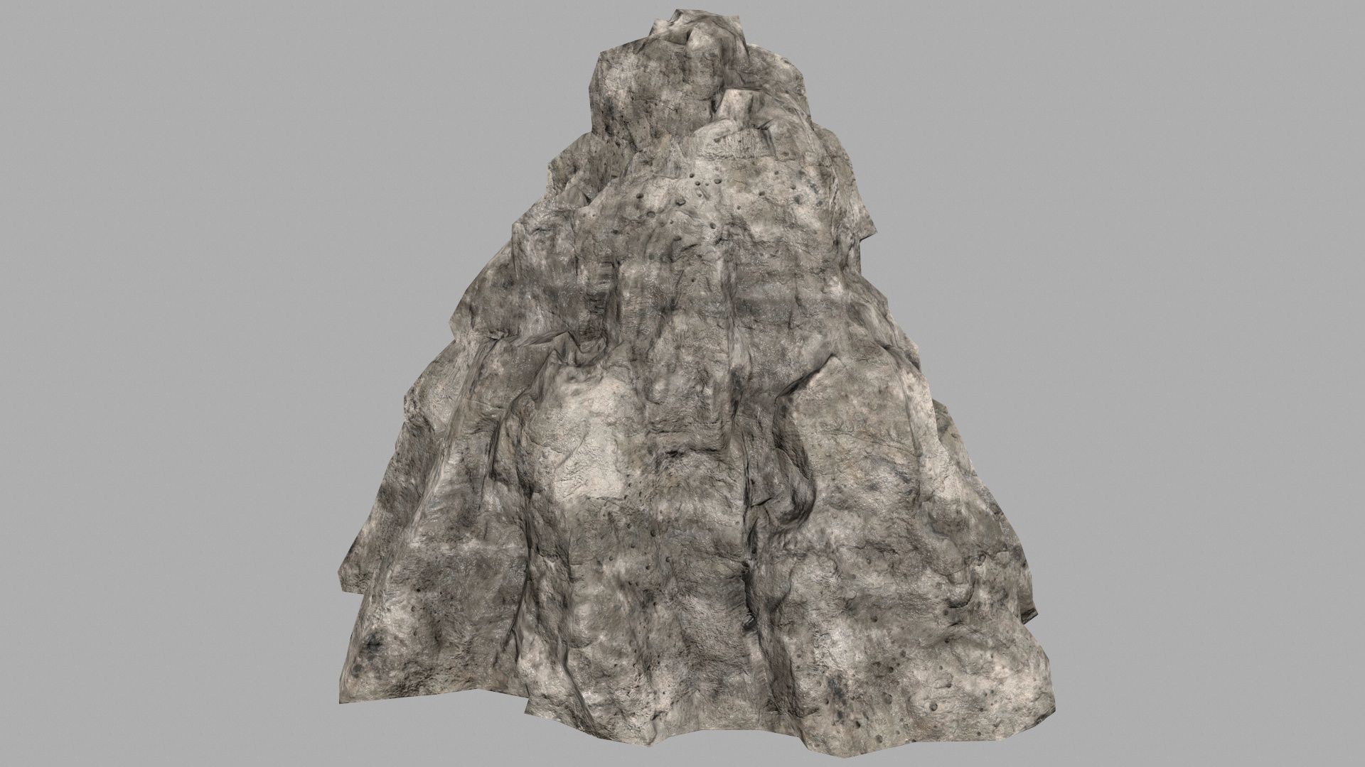 sand rocks Low-poly 3D model_9
