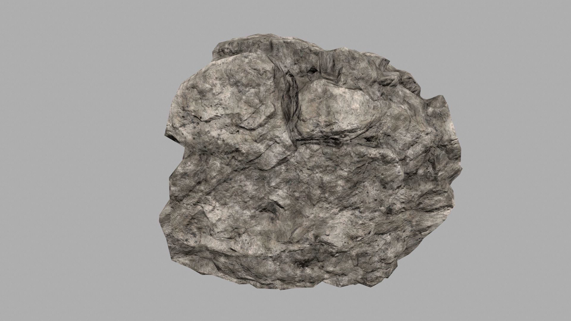 sand rocks Low-poly 3D model_15