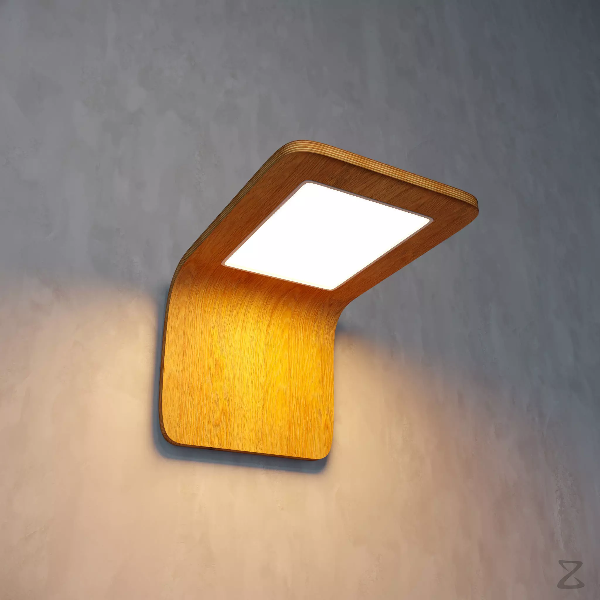 Wall Light 1 3D model