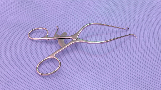 3D Galpi retractor 3D model