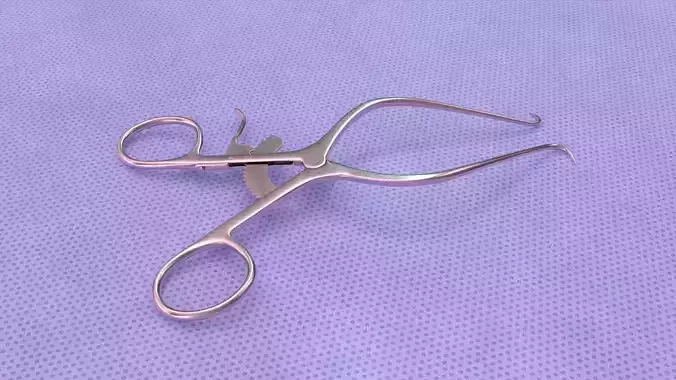 3D Galpi retractor 3D model