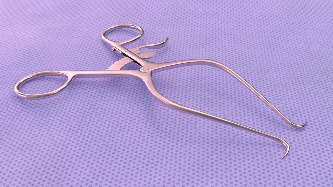 3D Galpi retractor 3D model_3