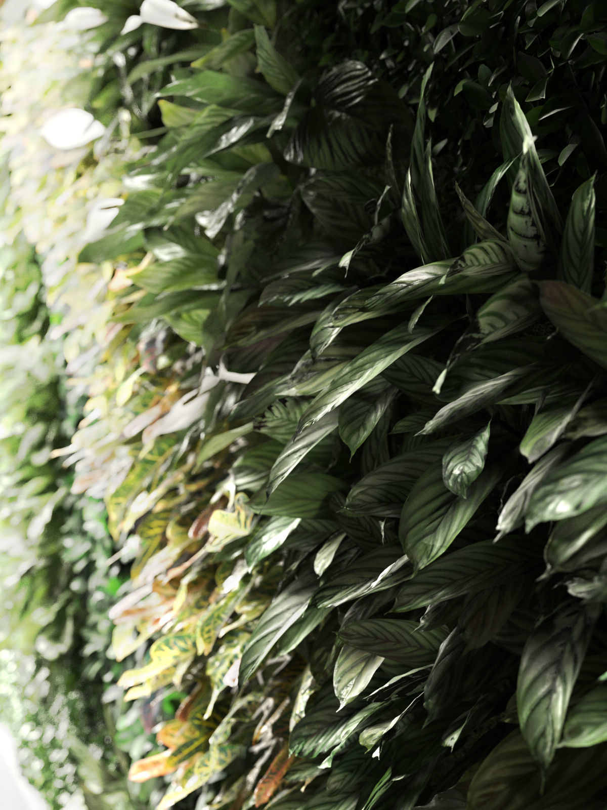 Vertical Garden 6 Low-poly 3D model_9