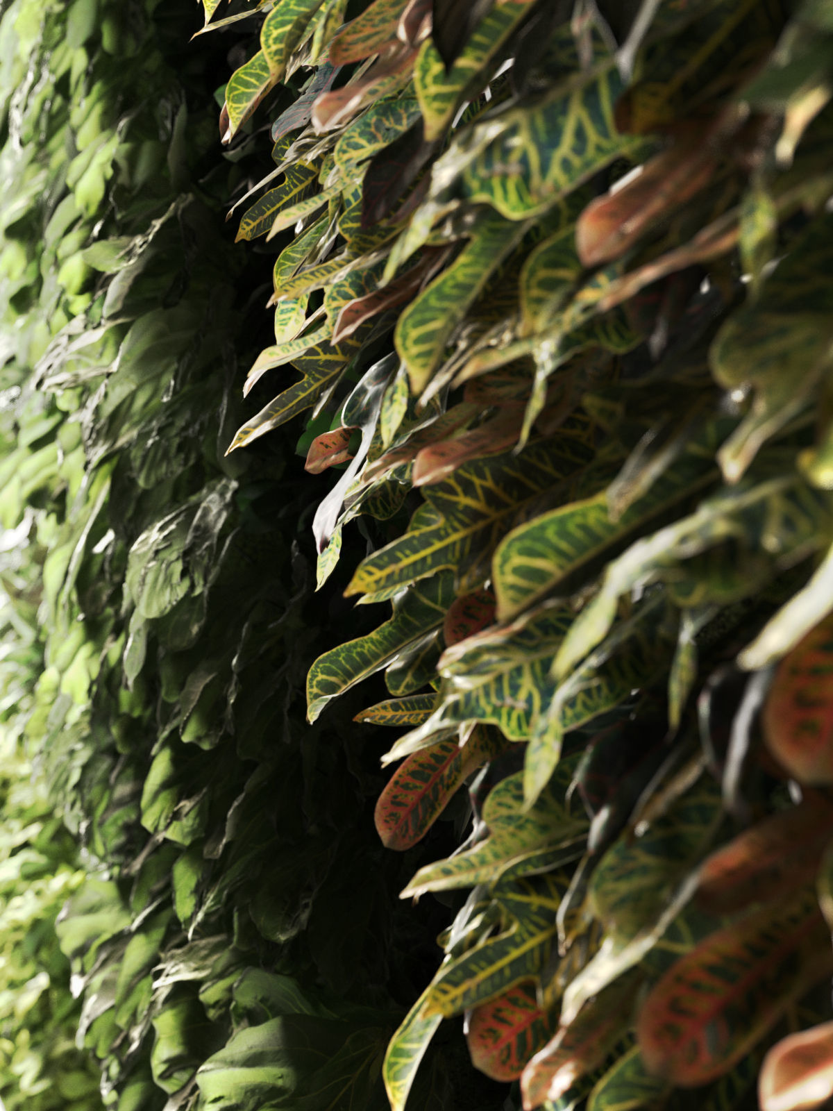 Vertical Garden 6 Low-poly 3D model_13