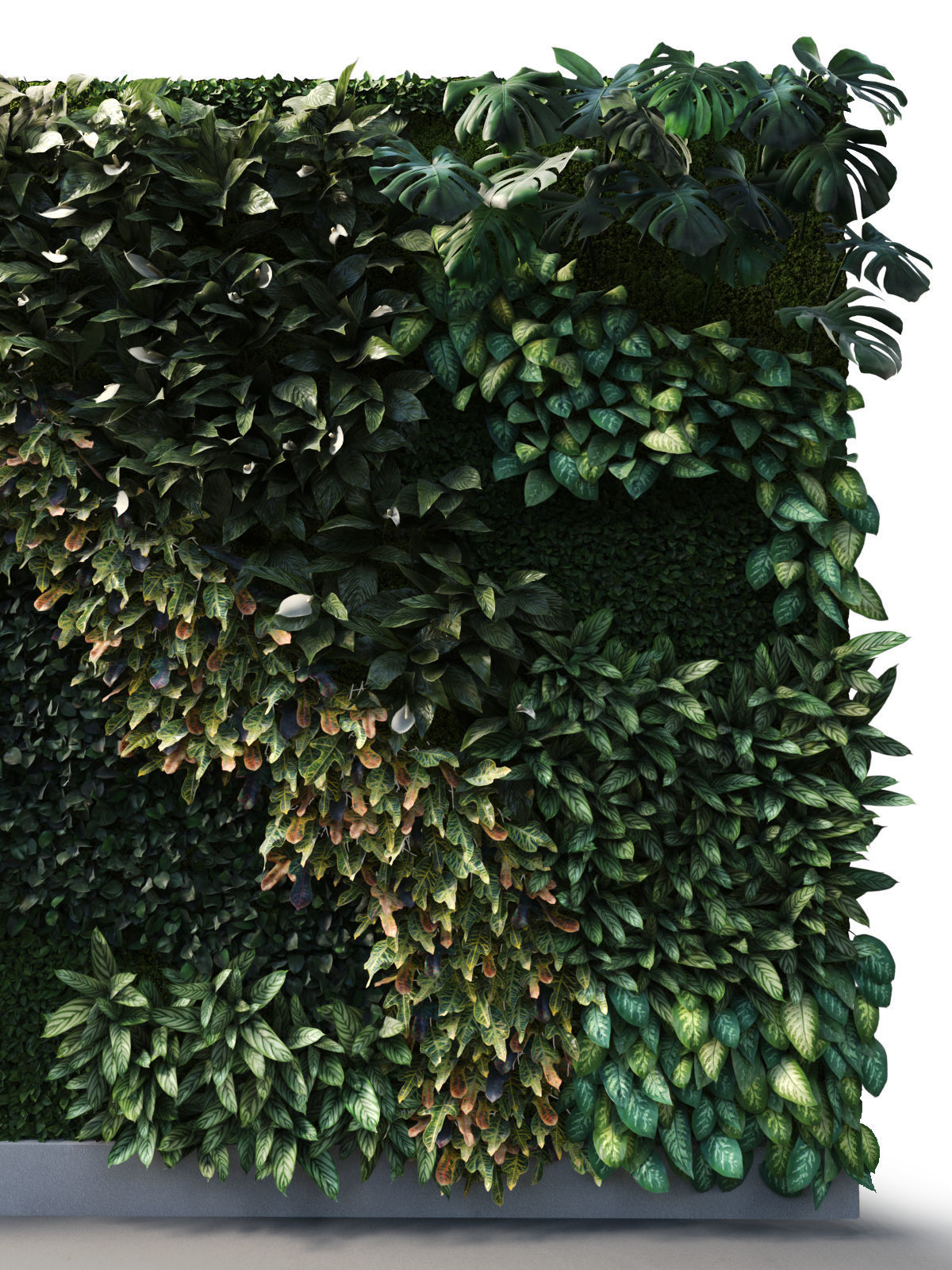 Vertical Garden 6 Low-poly 3D model_14
