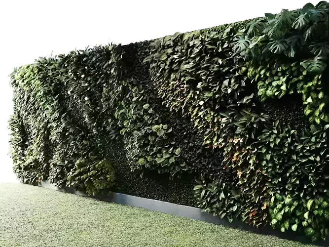 Vertical Garden 6 Low-poly 3D model
