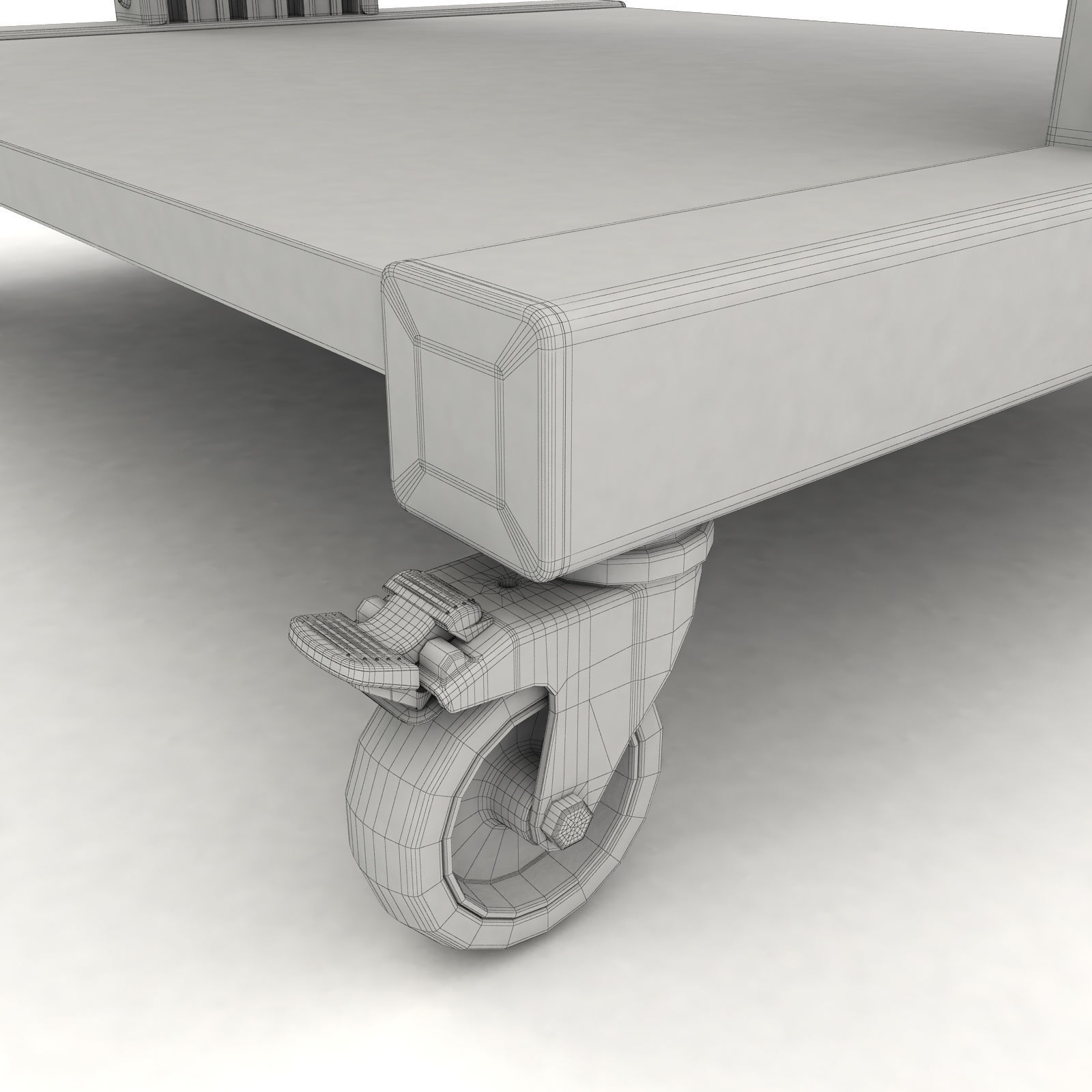 Mobile rack for electrical equipment 4 3D model_12