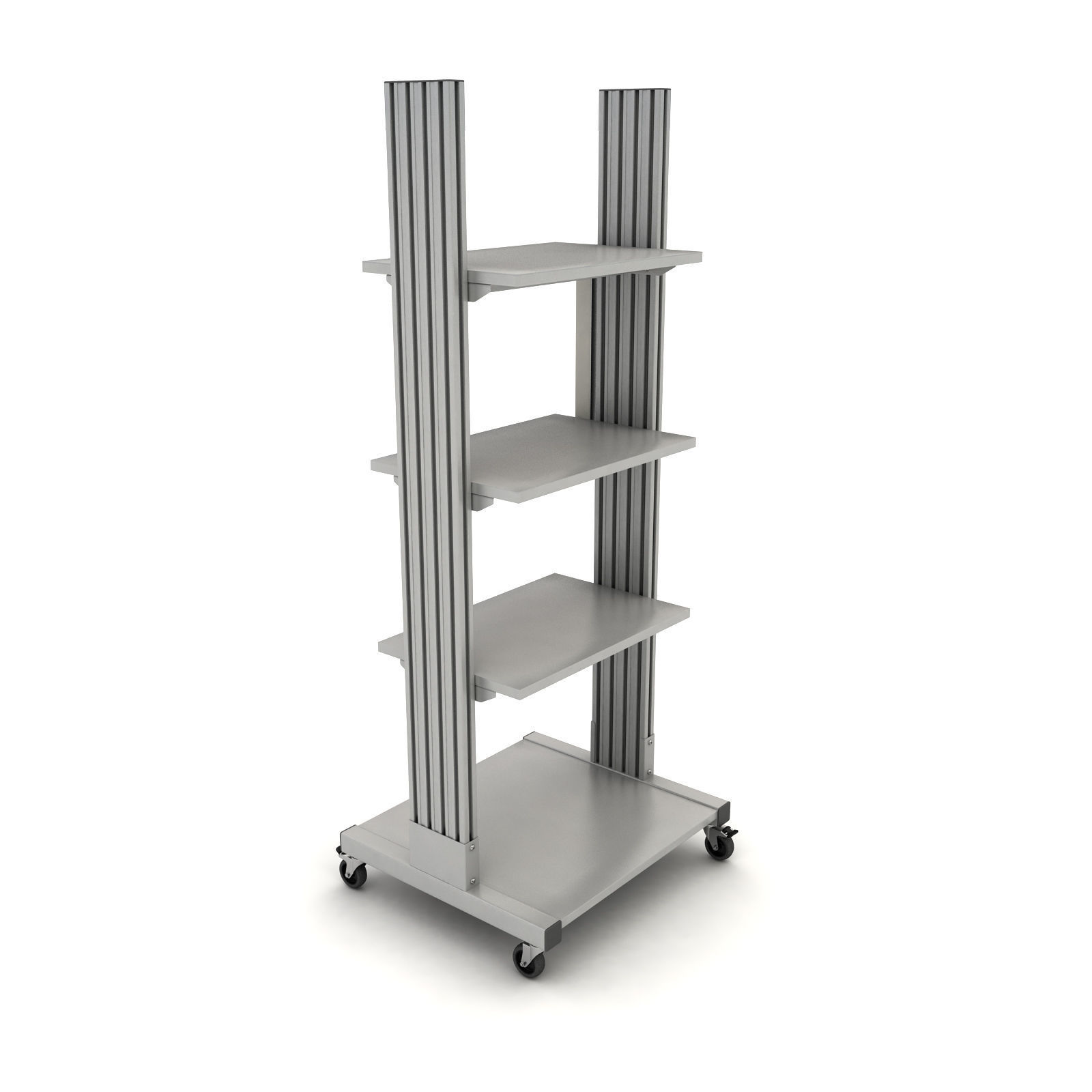Mobile rack for electrical equipment 4 3D model_4