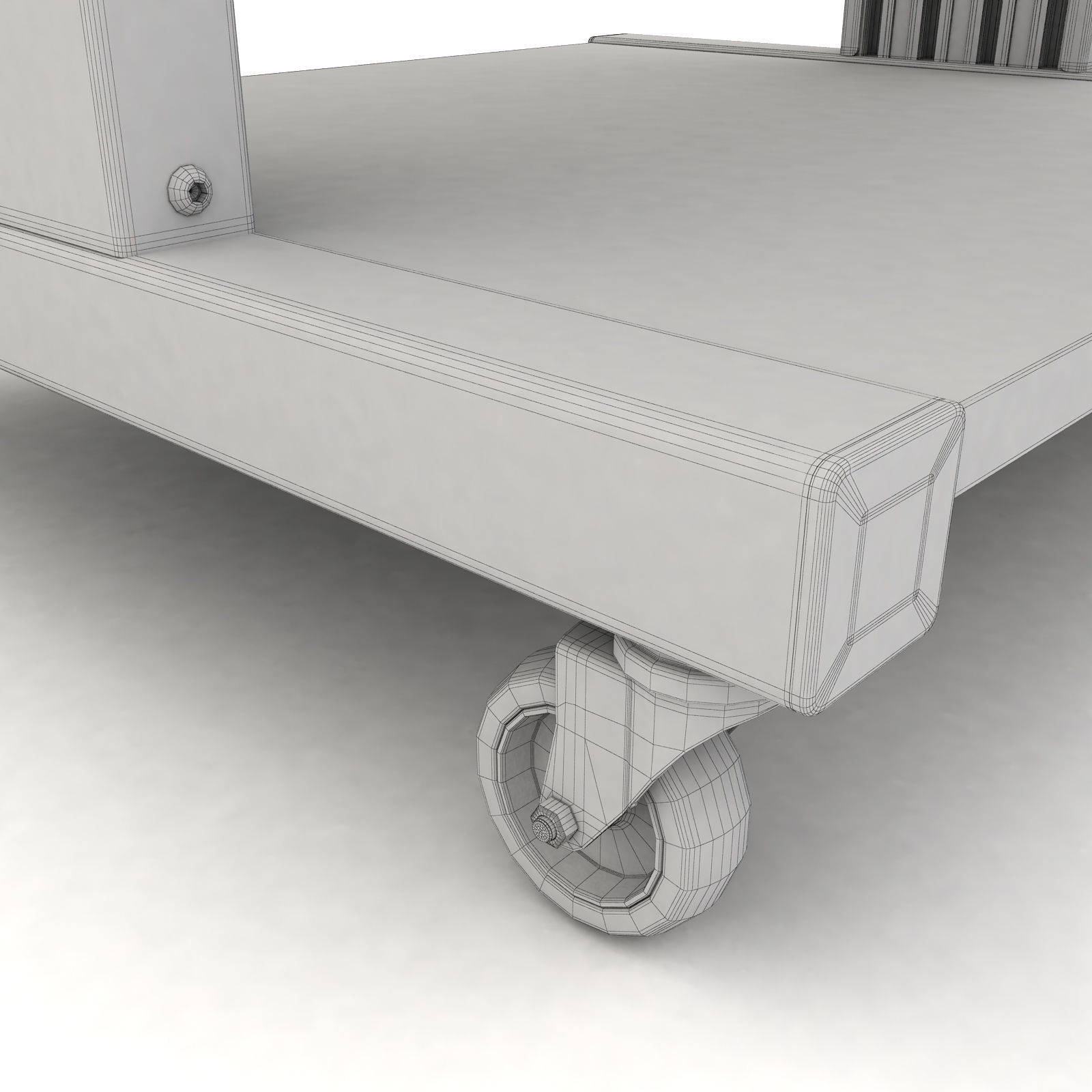 Mobile rack for electrical equipment 4 3D model_13