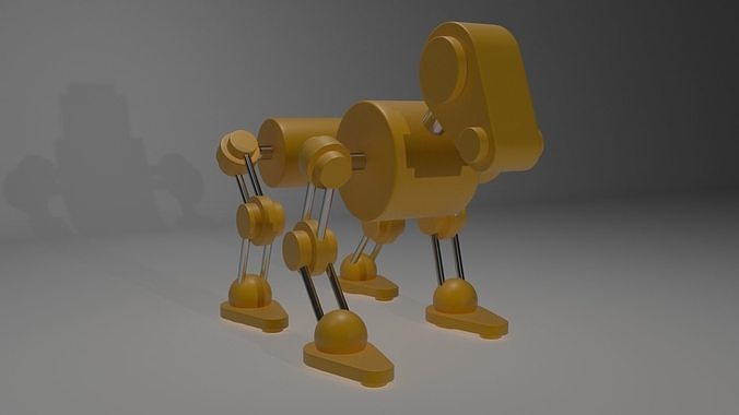 Robo Dog Free 3D model