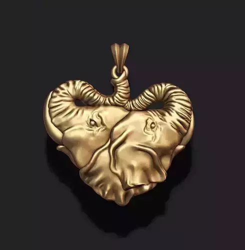 elephant pendant