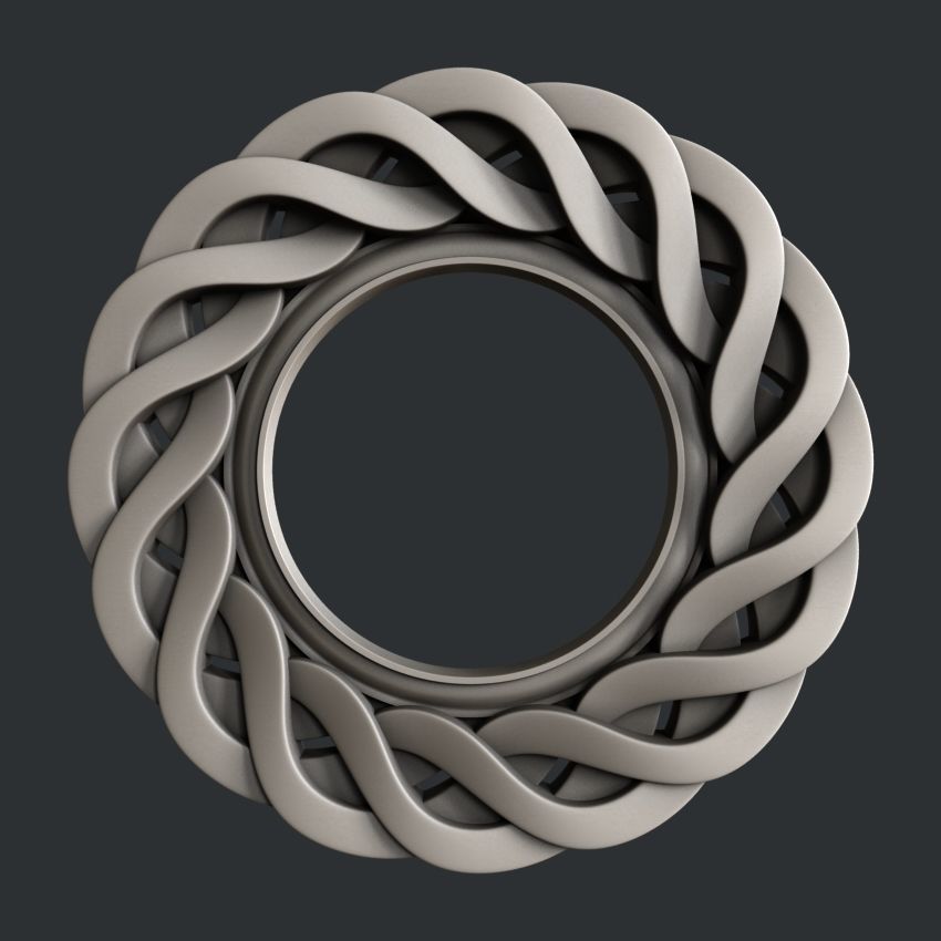 3d STL models for CNC frames 3D model_3