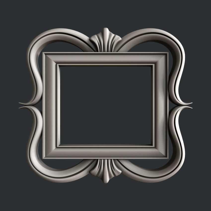 3d STL models for CNC frames 3D model_5