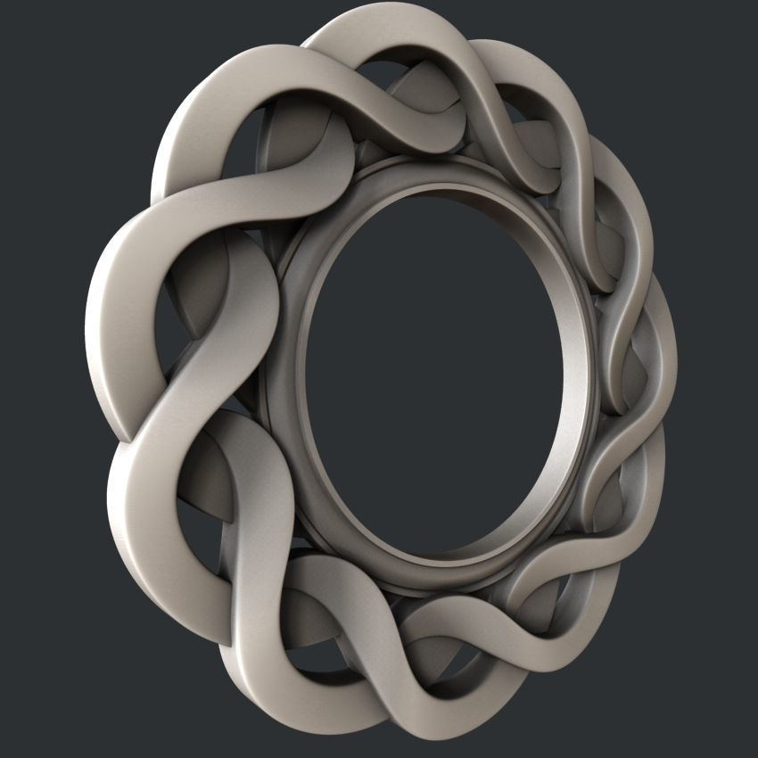 3d STL models for CNC frames 3D model_8