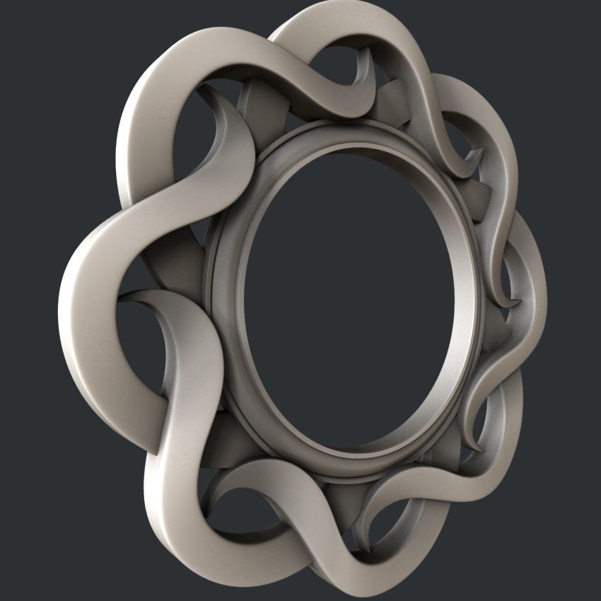 3d STL models for CNC frames 3D model_2