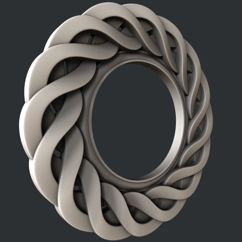 3d STL models for CNC frames 3D model_4