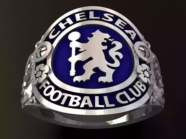 CHELSEA The Blues Ring 3D print model