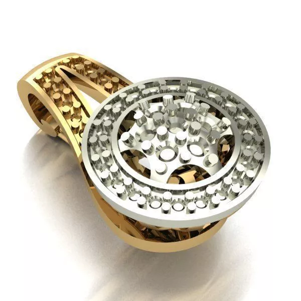 WOMAN PENDANT 3D print model