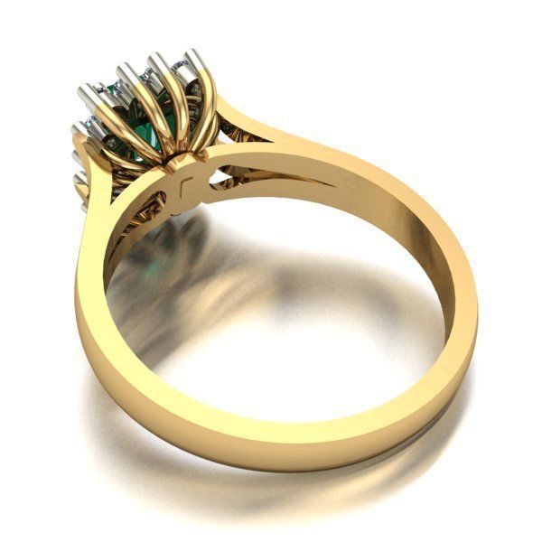 WOMAN RING 3D print model_2