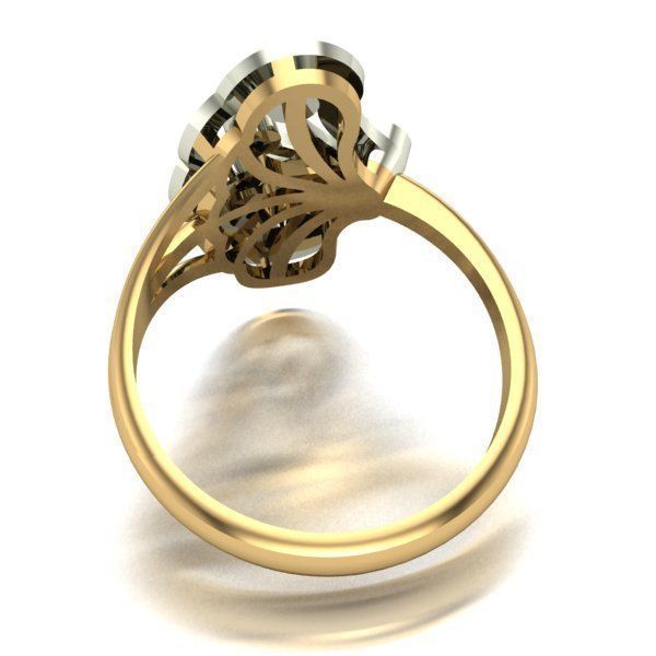WOMAN RING 3D print model_2