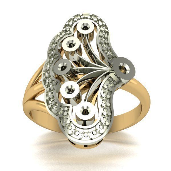 WOMAN RING 3D print model_1