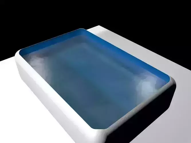 a simple water dropping on a bowl