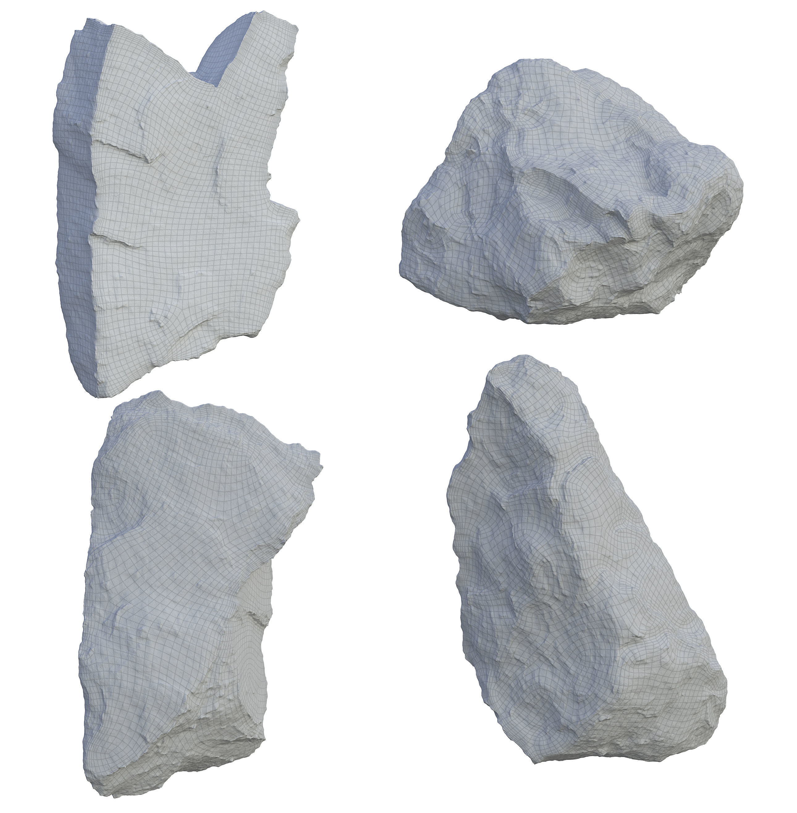Rock Scan 3D model 3D model_2