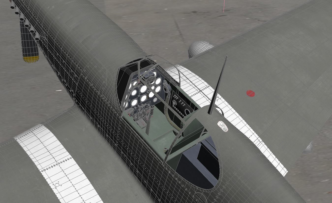 P-51 Mustang 3D model_10