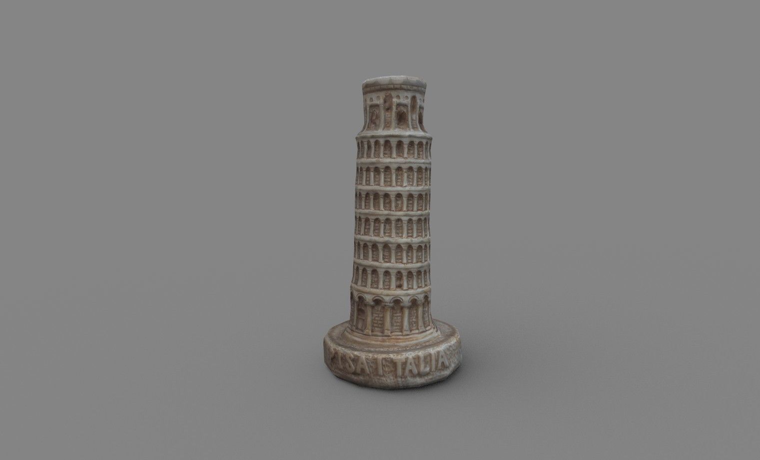 PISA TOWER Low-poly 3D model_2