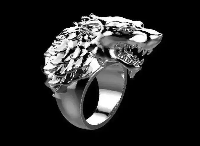 GoT Ring 3D print model