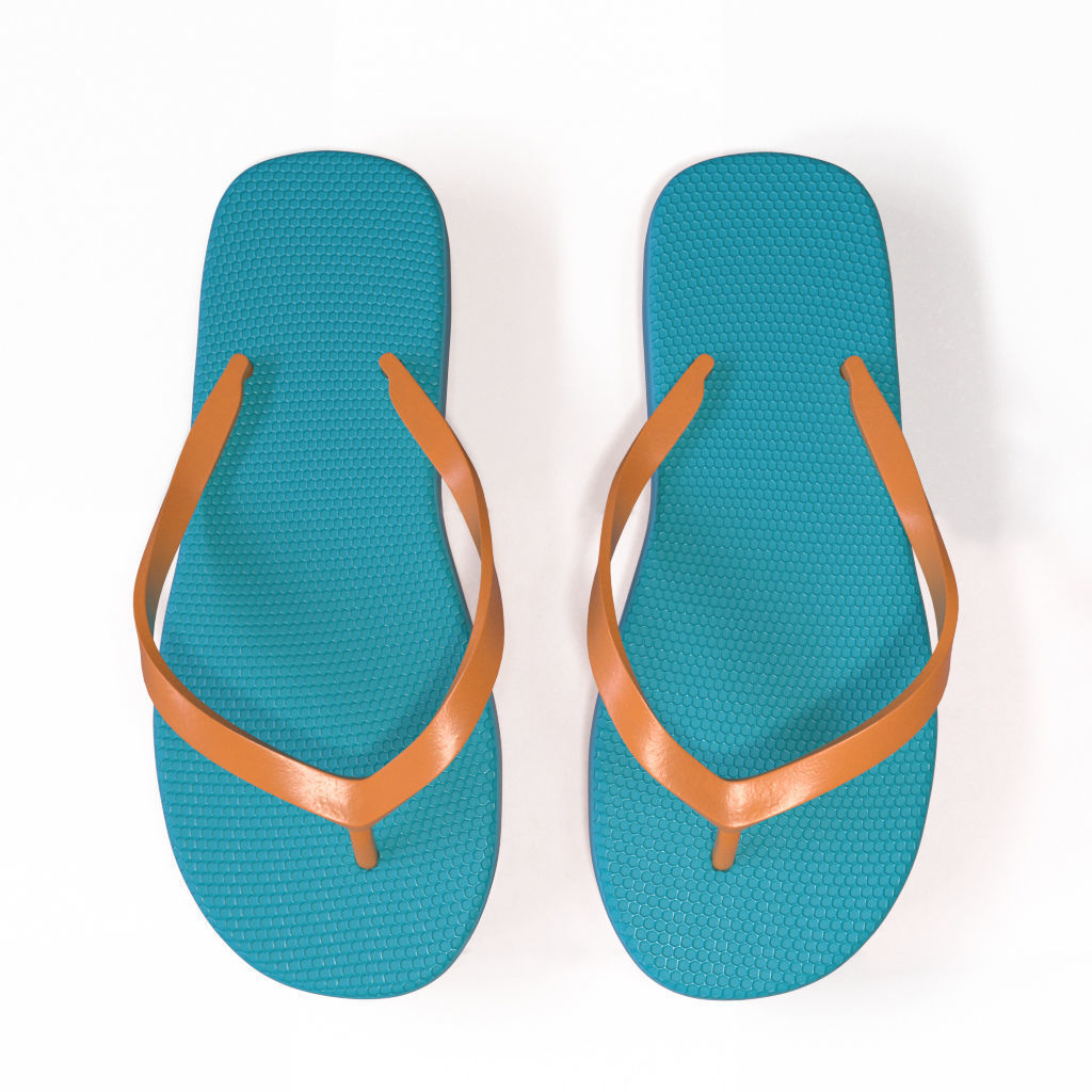 redshift 3D Flip Flops | CGTrader