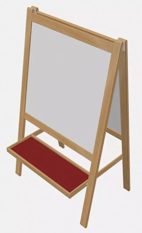 Drawing Board Free 3D model_0