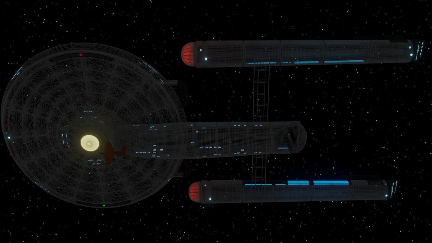 Columbus-Class Interstellar Explorer 3D model_7